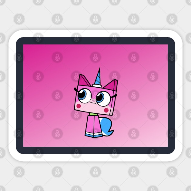 Unikitty Lego Sticker by Bob Charl